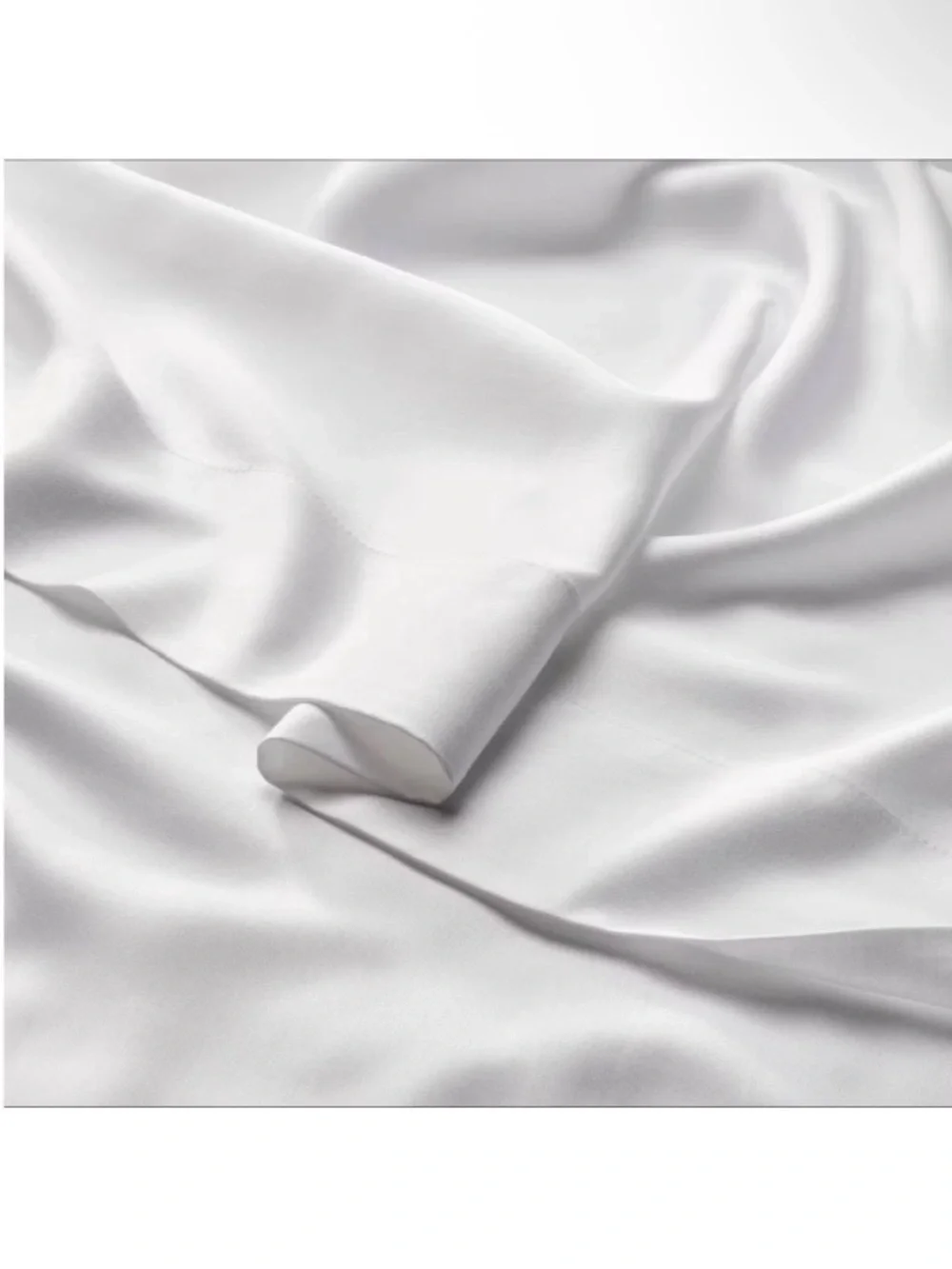 NWT King 400 Thread Count Rayon from Bamboo Sheet Set White - Casaluna